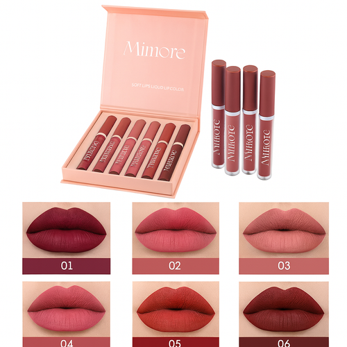 Pintalabios Mate Pack 6 - LABIOS DE SEDA